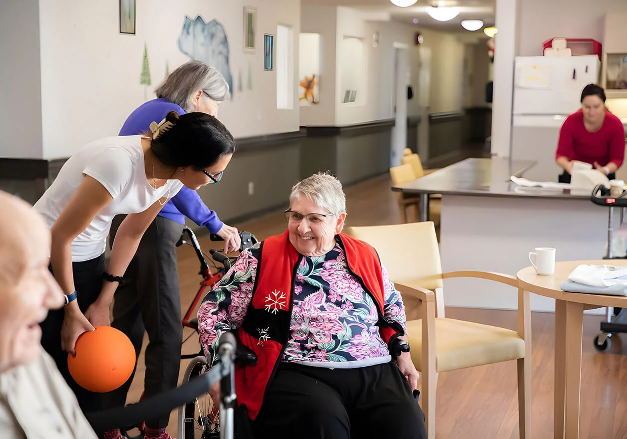 westsyde resident greeted by staff